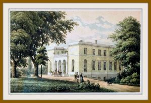 Aske Manor as it looked in 1879 (Upplandsmuseet)