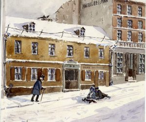 New in the 1840s: Sidewalks in Stockholm