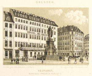 The famous Hotel de Saxe in Dresden, Germany
